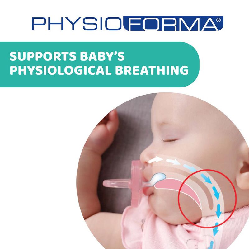 PhysioForma Soft 0-6m pacifier - 1 PC (100% silicone) image number null
